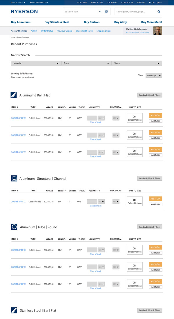 Wireframe — related products