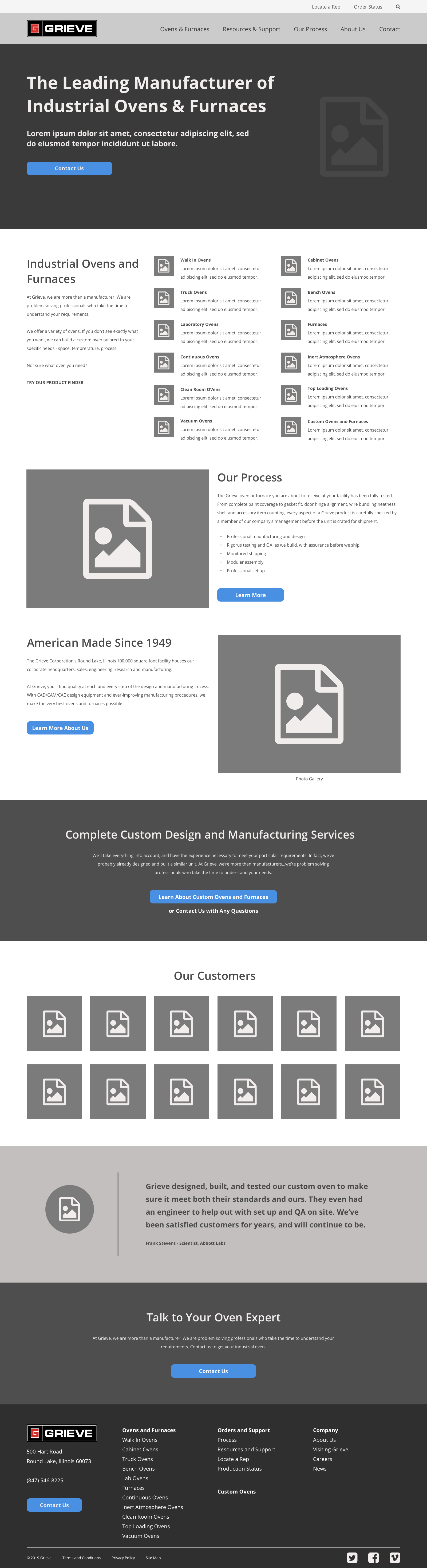 Grieve home page