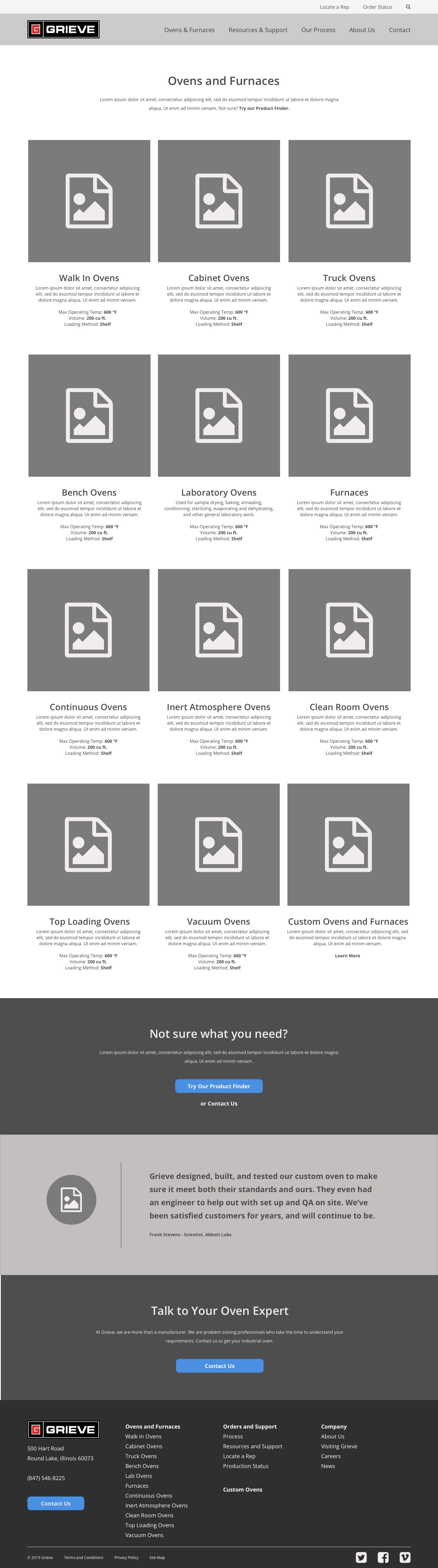 Browse / category page