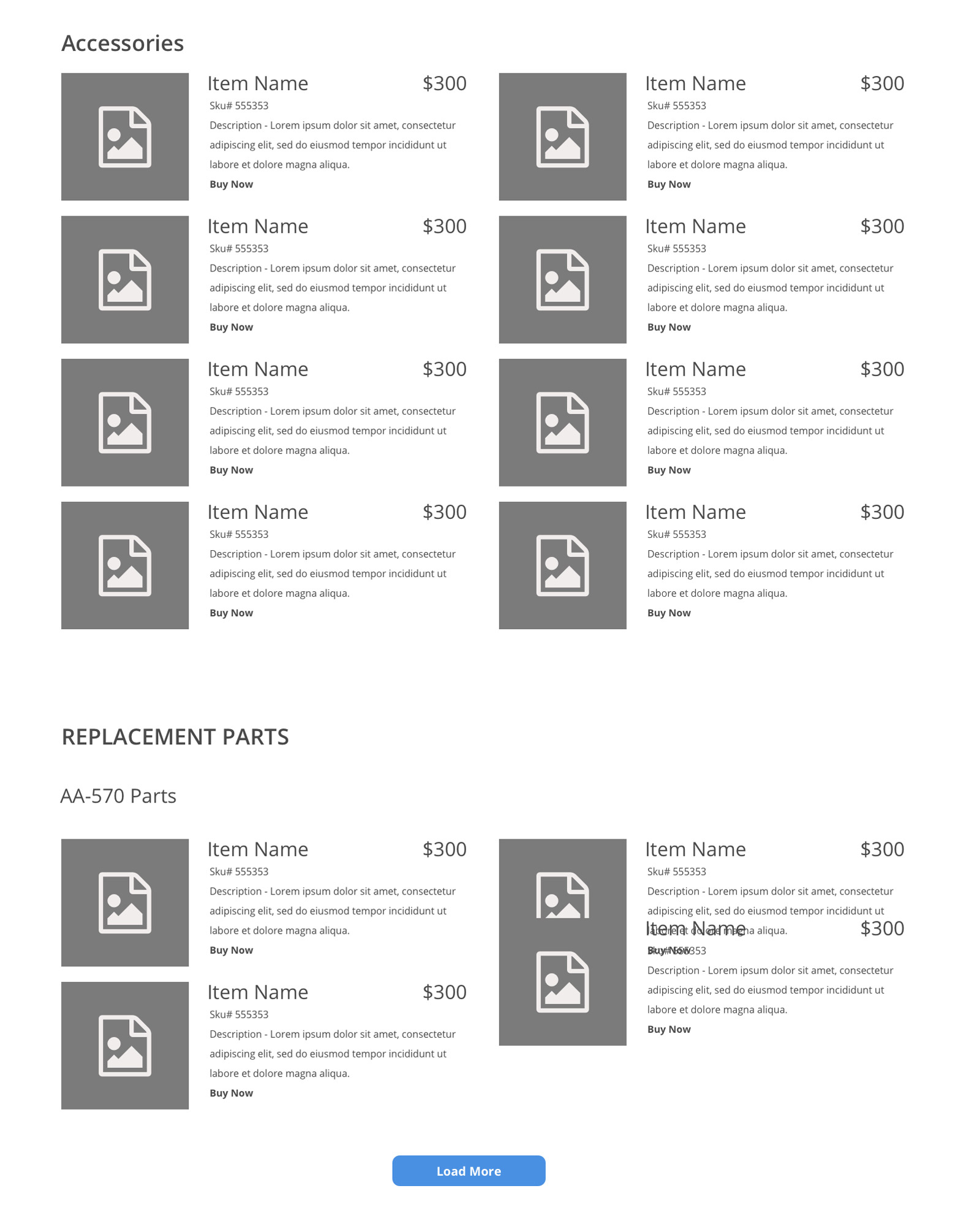 Future e-commerce features — built but hidden for later activation